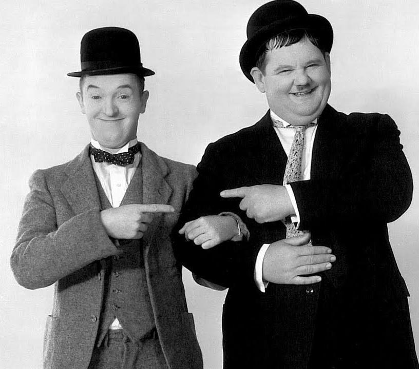 LAUREL ET HARDY, PREMIERS COUPS DE